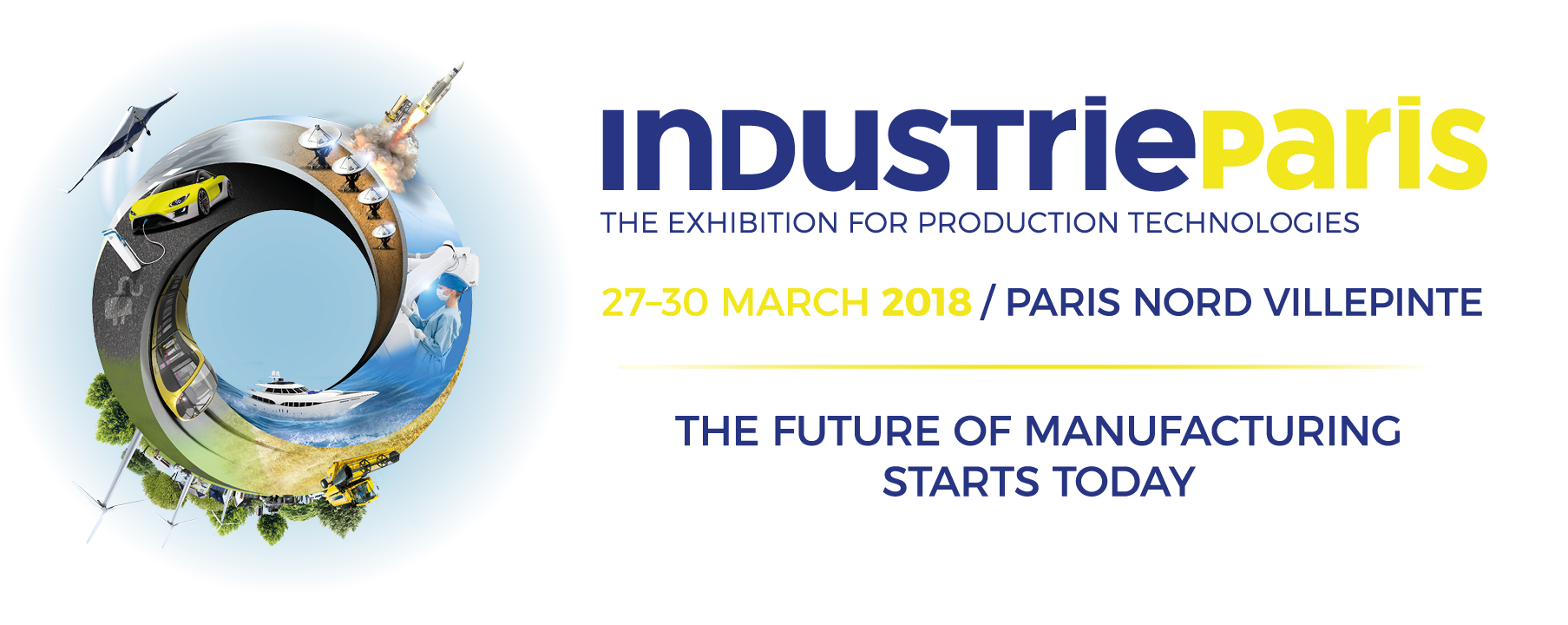 logo salon Industrie Paris 2018